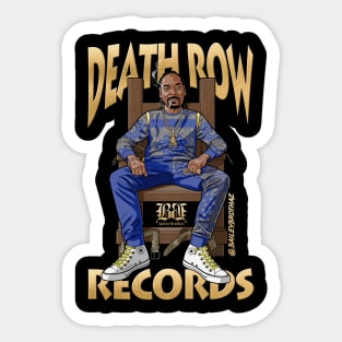 Back on Death Row Sticker